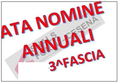CALENDARIO NOMINE ATA 3^FASCIA CALENDARIO NOMINE ATA 3^FASCIA