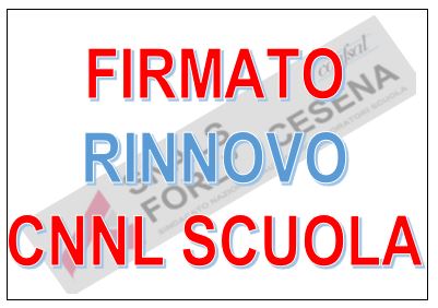 NUOVO CCNL DEL PERSONALE DELLA SCUOLA NUOVO CCNL DEL PERSONALE DELLA SCUOLA
