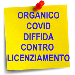 UFFICIO LEGALE - CONTRATTI COVID - DIFFIDA PER RESCISSIONE CONTRATTI