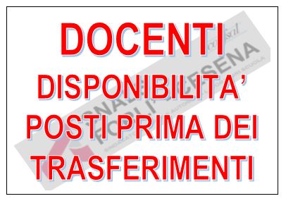 Disponibilità prima dei movimenti, accantonamenti- a.s. 2026/27 Disponibilità prima dei movimenti, accantonamenti- a.s. 2026/27