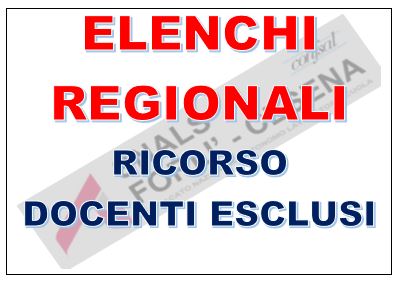 RICORSO ELENCHI REGIONALI ESCLUSIONE D.D. 1081/2022 RICORSO ELENCHI REGIONALI ESCLUSIONE D.D. 1081/2022