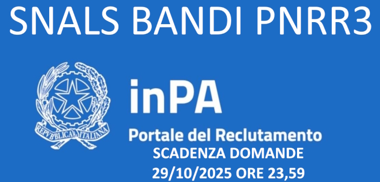 CONCORSI PERSONALE DOCENTE PNRR 3: PUBBLICATI I BANDI CONCORSI PERSONALE DOCENTE PNRR 3: PUBBLICATI I BANDI