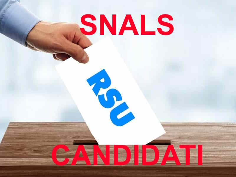 RSU 2025 - CANDIDATI