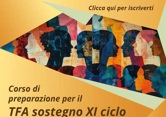 CORSI GRATUITI PREPARAZIONE TFA SOSTEGNO XI CICLO CORSI GRATUITI PREPARAZIONE TFA SOSTEGNO XI CICLO